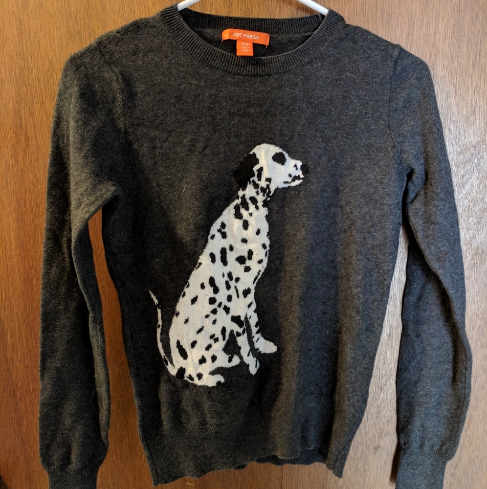 Dalmatian sweater